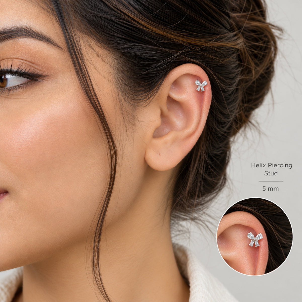 Bow Pattern Stud